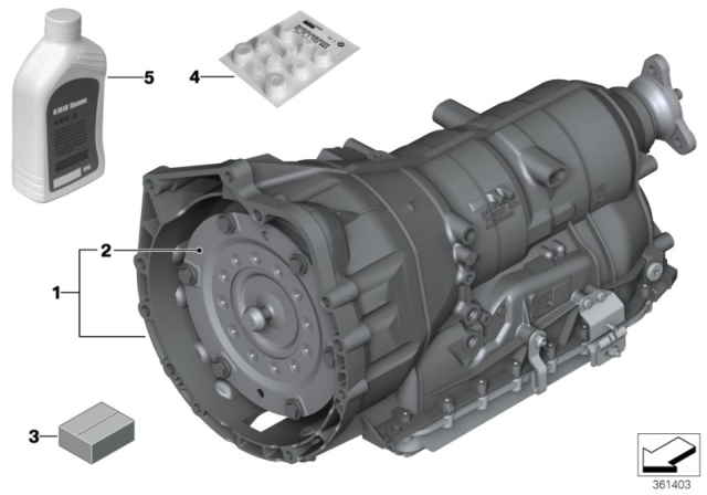 2013 BMW 128i Exchange. Automatic Transmission Eh Diagram for 24007572452
