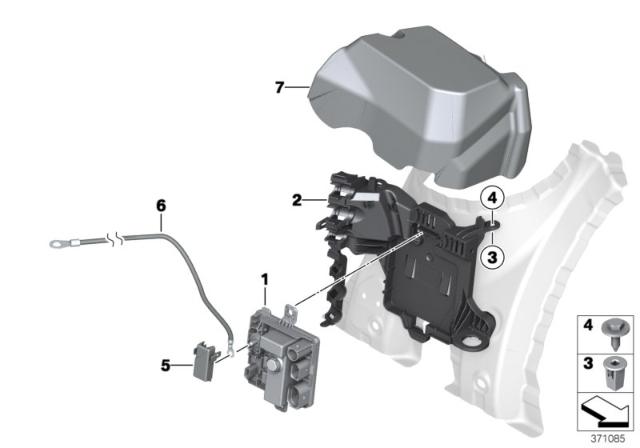 2015 BMW 428i Integrated Supply Module Diagram
