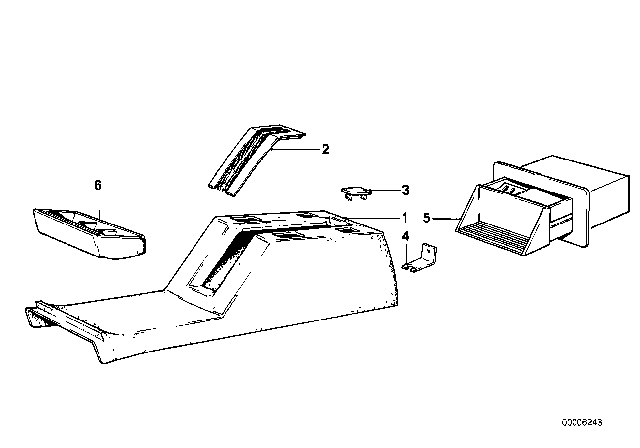 1985 BMW 528e Plug Diagram for 51161902004
