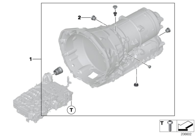 2013 BMW X3 Small Parts (GA8HP45Z) Diagram