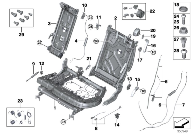 2015 BMW X5 Cover Diagram for 52108191245