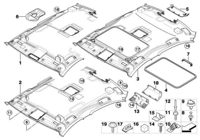2008 BMW 328i Socket Housing, Uncoded Diagram for 61136984734