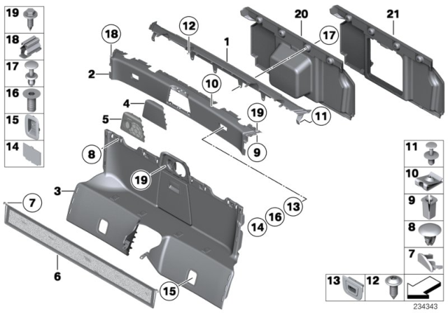 2014 BMW Z4 Clamp Diagram for 07147213397