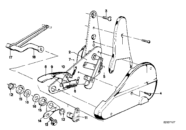 1983 BMW 320i Screw, Self Tapping Diagram for 07119918526