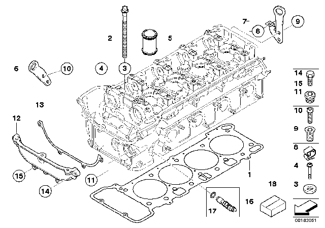2010 BMW M3 O-Ring Diagram for 11367507729