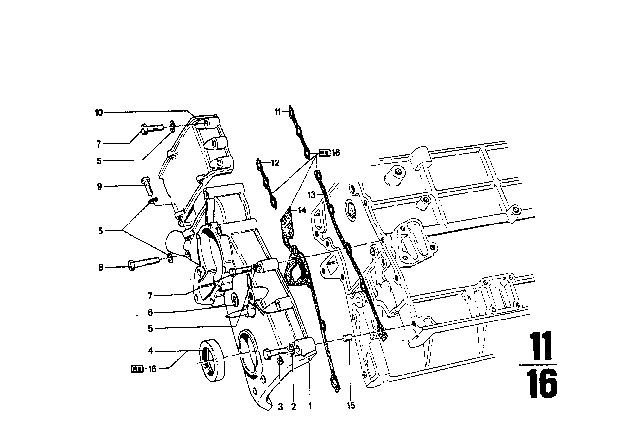 1974 BMW 2002 Wheel Casing Diagram