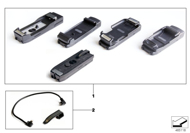 2016 BMW X3 Snap-In Adapter Diagram 5