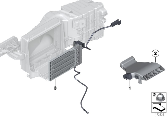 2014 BMW 750Li Electric Auxiliary Heater Diagram