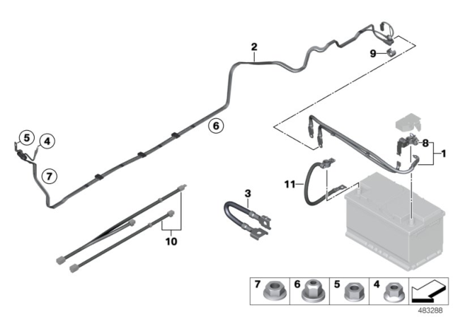 2015 BMW M3 Battery Cable Diagram