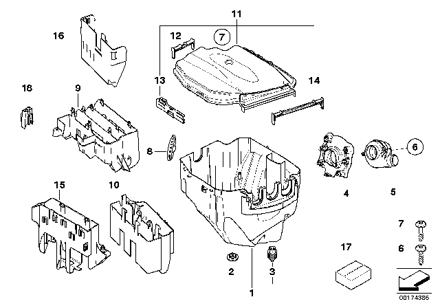 2008 BMW M3 Control Unit Box Diagram