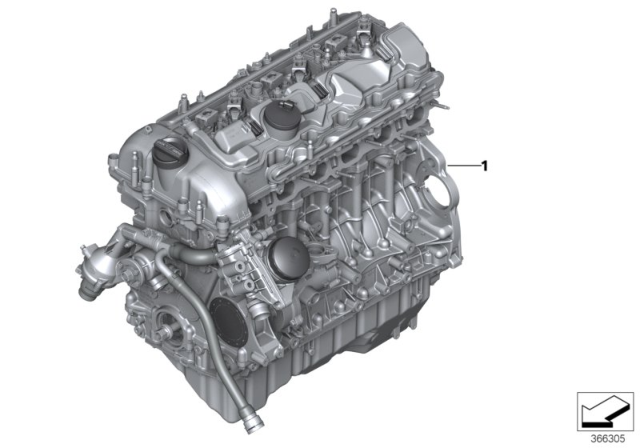 2015 BMW M3 Short Engine Diagram