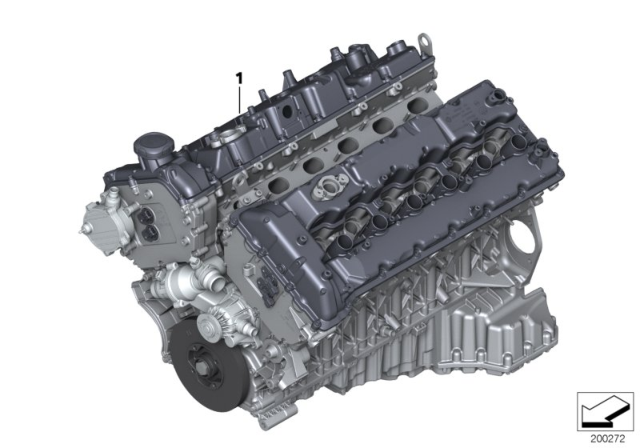 2020 BMW M760i xDrive Engine Diagram