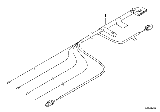 2006 BMW 325Ci Repair Cable For Rollover Sensor Diagram