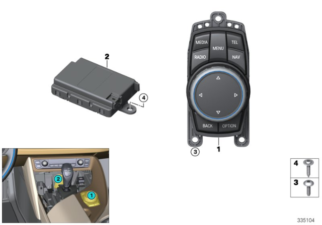 2016 BMW i8 Controller Diagram