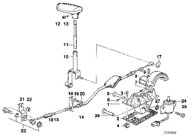 1992 BMW 525i Cup Diagram for 25161216821