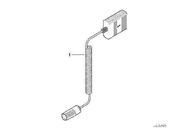 2005 BMW X3 Cable Diagram for 82110004073