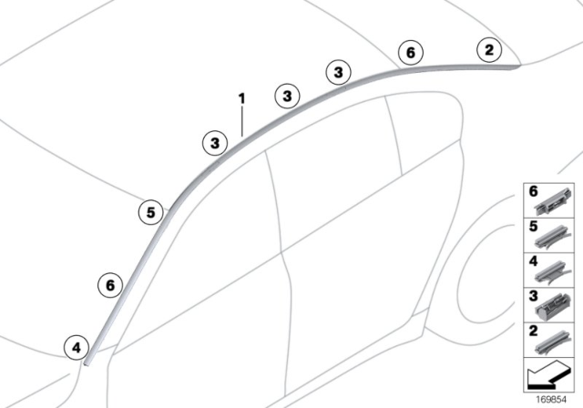 2012 BMW 750Li Clamp Diagram for 51137184575