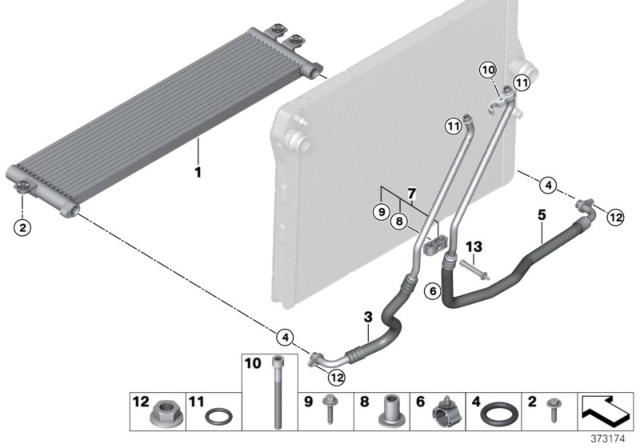 2015 BMW M3 Engine Oil Cooling Diagram