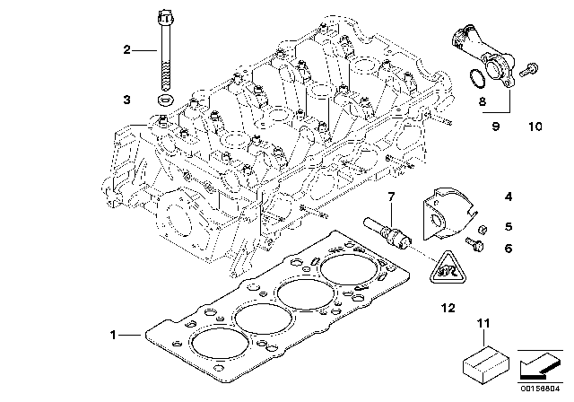 1996 BMW 318i Connector Diagram for 11531743679
