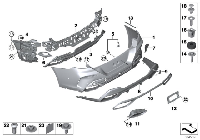 2020 BMW M850i xDrive Gran Coupe PROTECTIVE FILM, RIGHT REAR Diagram for 51127489922