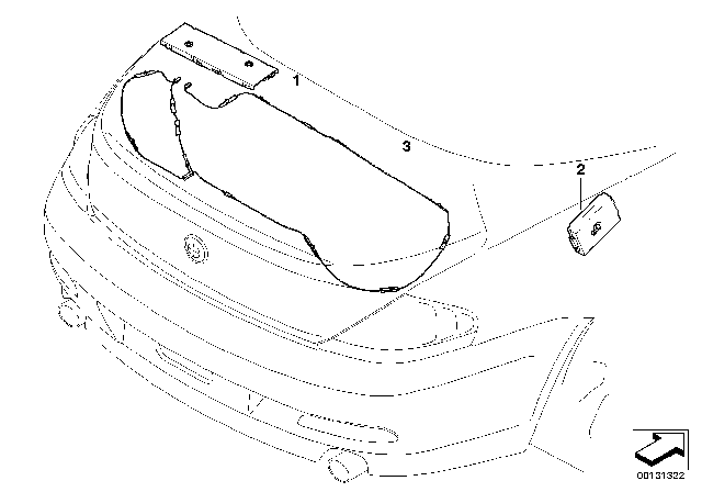 2008 BMW 650i Components, Antenna Amplifier Diagram