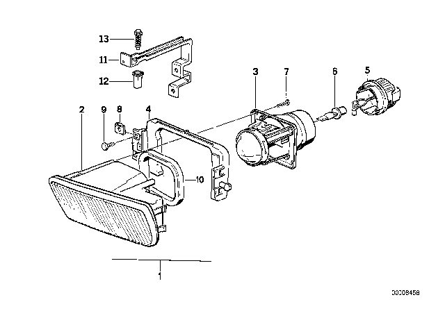 1994 BMW 525i Covering Cap Diagram for 63171384243