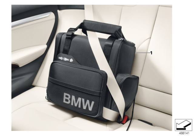 2012 BMW X3 Cool Bag Diagram
