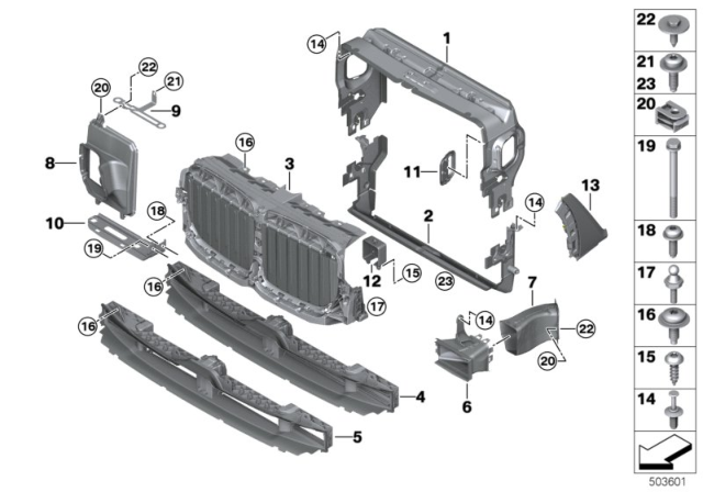 2020 BMW X7 AIR HUMIDIFIER, RIGHT Diagram for 51748092886