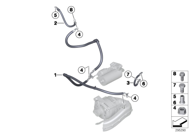 2014 BMW 335i Cable Starter Diagram