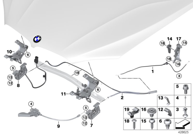 2014 BMW X5 Torx-Bolt With Washer Diagram for 07146985713