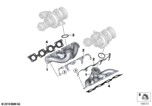 2010 BMW X6 Exhaust Manifold Diagram