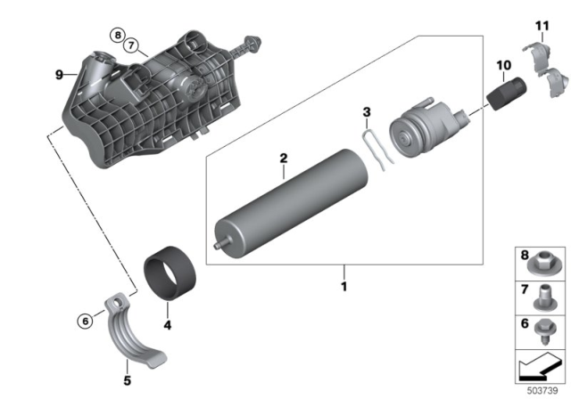 2014 BMW X5 Fuel Strainer With Heating Diagram
