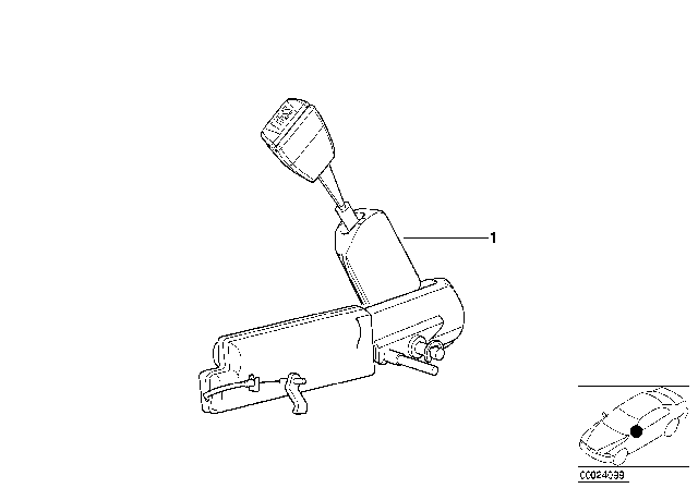 1995 BMW 318ti Lower Belt With Right Belt Tensioner Diagram for 72118167712