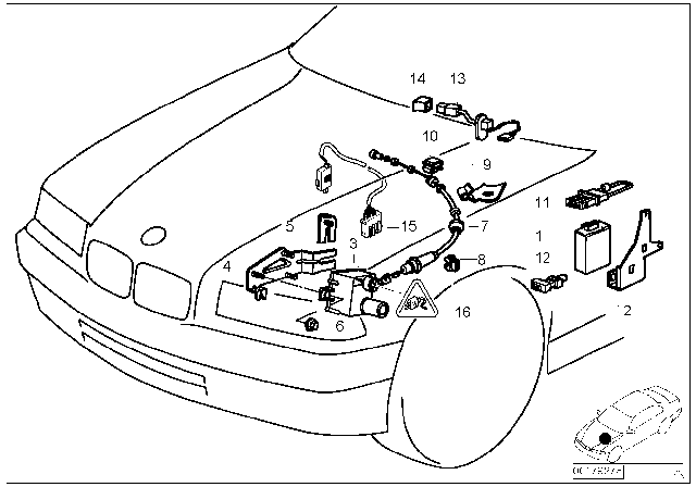 1999 BMW 323is Cruise Control Diagram
