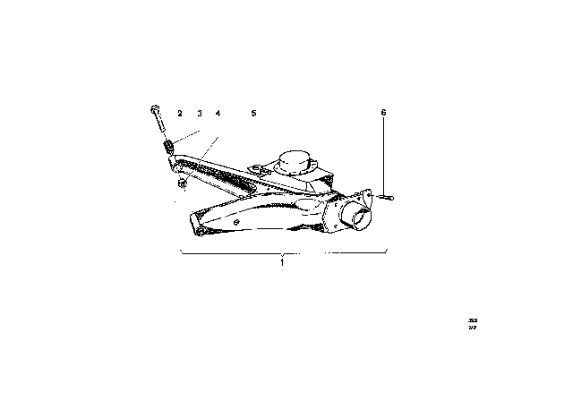 1969 BMW 2000 Trailing Arm Diagram