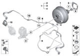 Diagram for BMW M6 Brake Booster Vacuum Hose - 11667601882
