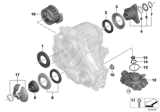 Diagram for 2020 BMW M8 Automatic Transmission Seal - 27108642597