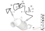 Diagram for BMW 335i xDrive Exhaust Hanger - 11787594000