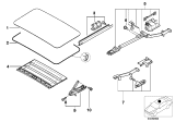 Diagram for 2004 BMW X5 Weather Strip - 54137064664