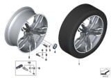 Diagram for BMW X4 Alloy Wheels - 36108053455