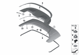 Diagram for BMW M8 Weather Strip - 51177440485