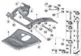 Diagram for 2014 BMW M5 Suspension Strut Rod - 31122284975
