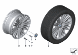 Diagram for 2013 BMW 528i Alloy Wheels - 36116857671