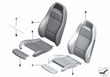 Diagram for 2013 BMW Z4 Seat Cushion Pad - 52109176147