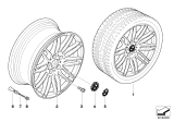 Diagram for 2001 BMW 330i Alloy Wheels - 36116781045