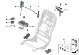 Diagram for 2019 BMW 740i Seat Motor - 52107454062