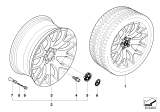 Diagram for 2001 BMW X5 Alloy Wheels - 36116768447