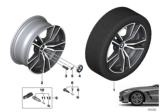 Diagram for 2019 BMW Z4 Alloy Wheels - 36118091464