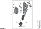 Diagram for BMW X1 Engine Oil Cooler - 11428585236