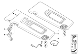 Diagram for 2014 BMW X6 Mirror Cover - 51169123928